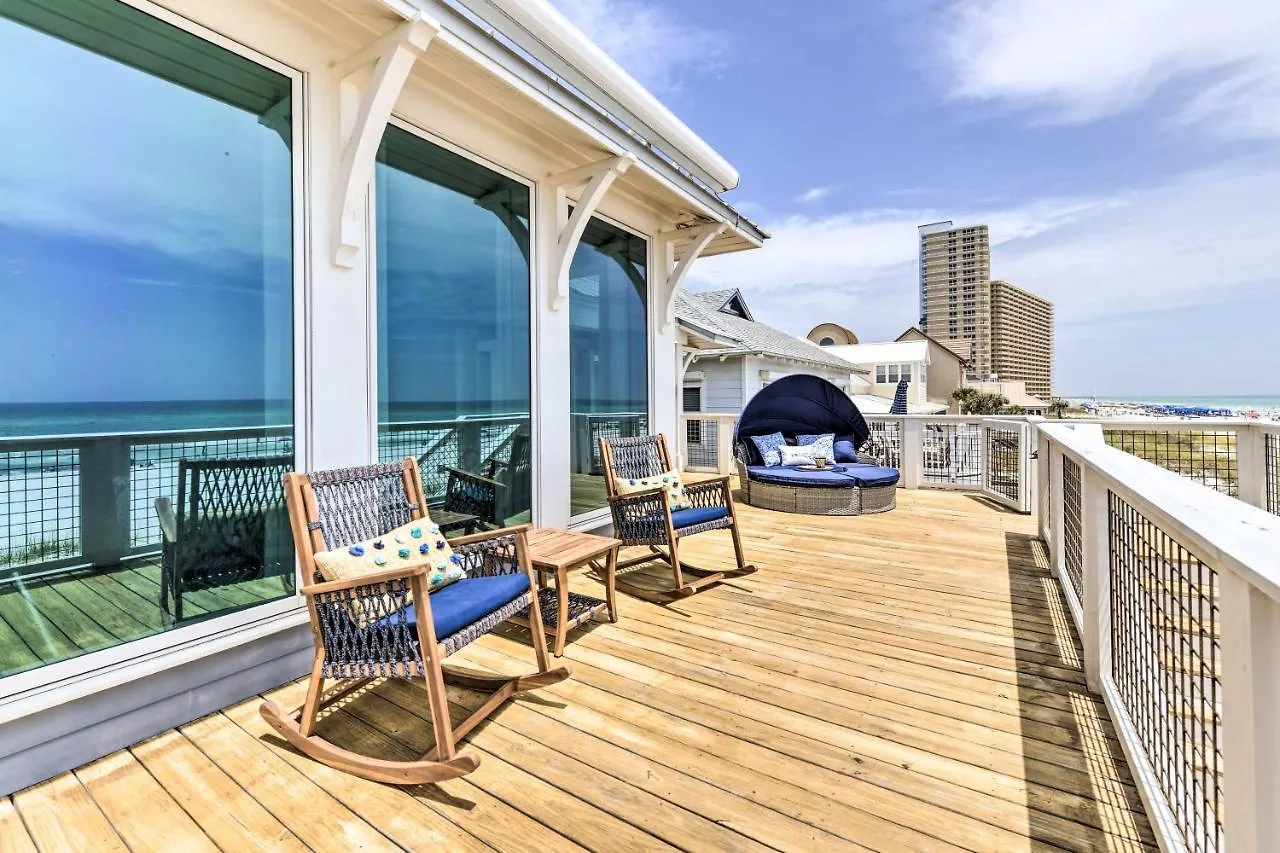 Luxe, Beachfront Pcb Home With Decks And Grill! Panama City Beach 0*,  United States