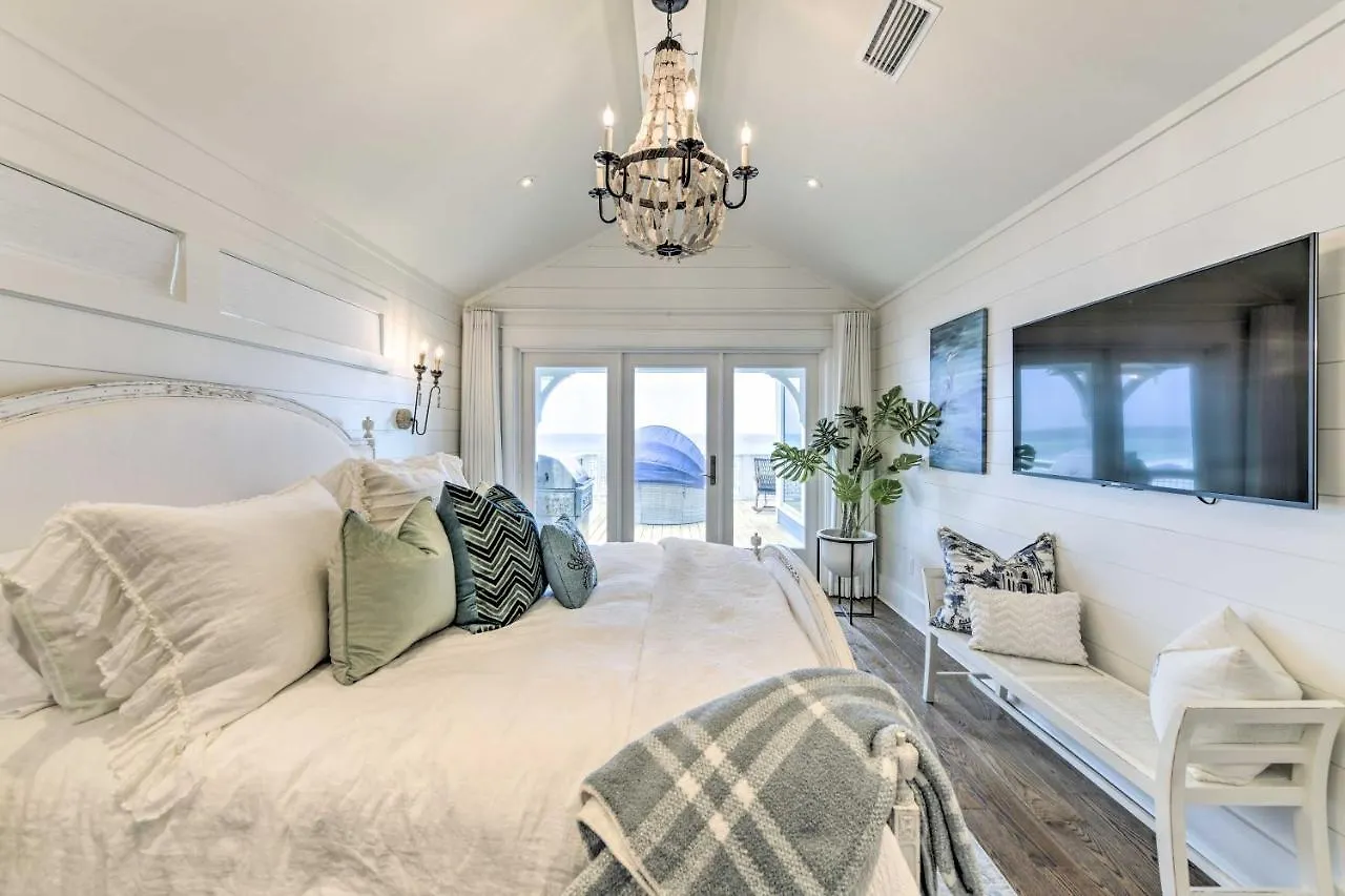Luxe, Beachfront Pcb Home With Decks And Grill! Panama City Beach Prázdninový dům
