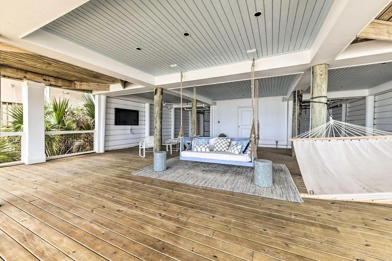 Luxe, Beachfront Pcb Home With Decks And Grill! Panama City Beach Prázdninový dům
