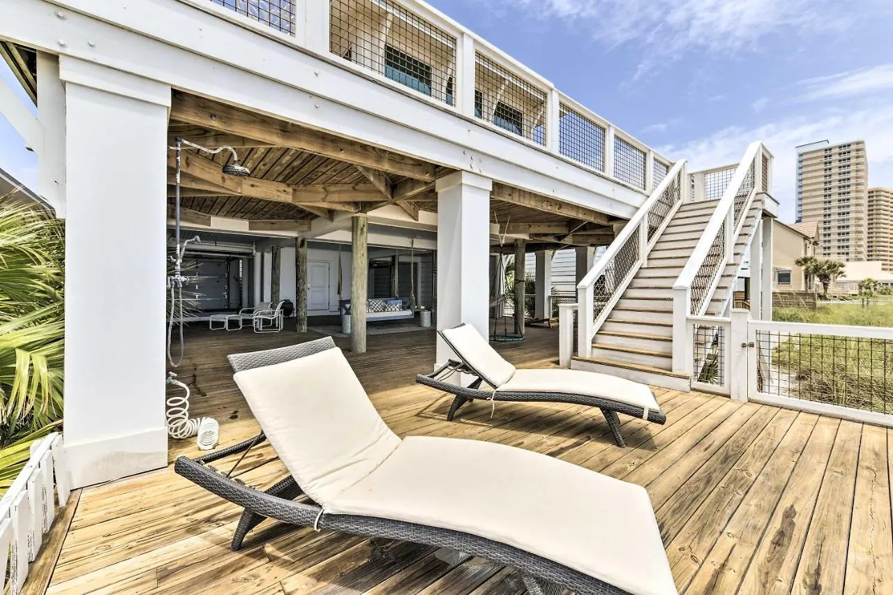 Luxe, Beachfront Pcb Home With Decks And Grill! Panama City Beach 0*,  USA