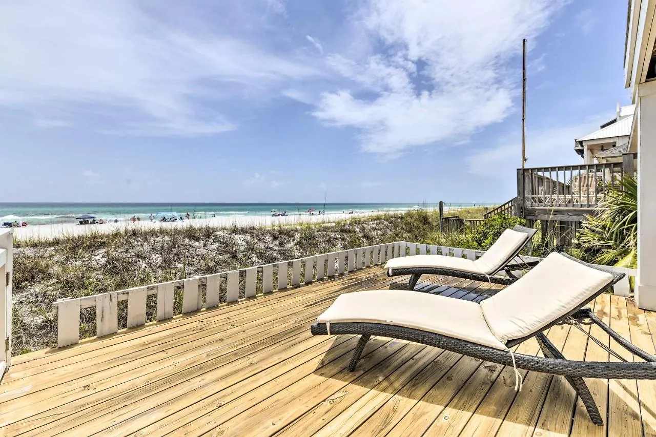 Holiday home Luxe, Beachfront Pcb Home With Decks And Grill! Panama City Beach