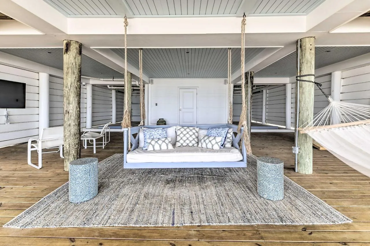 Luxe, Beachfront Pcb Home With Decks And Grill! Panama City Beach 0*,