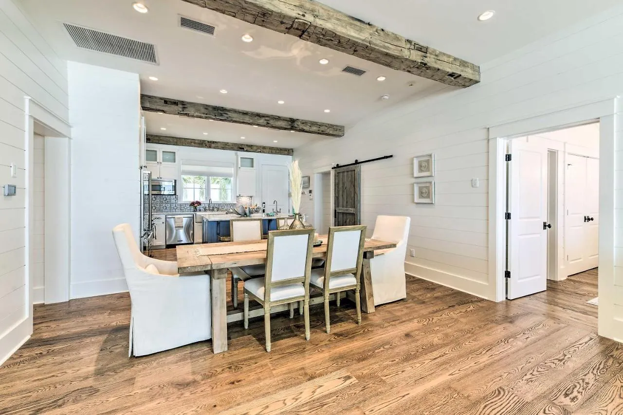 Luxe, Beachfront Pcb Home With Decks And Grill! Panama City Beach Holiday home