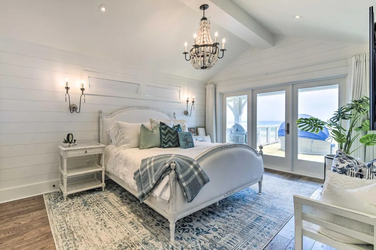 Luxe, Beachfront Pcb Home With Decks And Grill! Panama City Beach