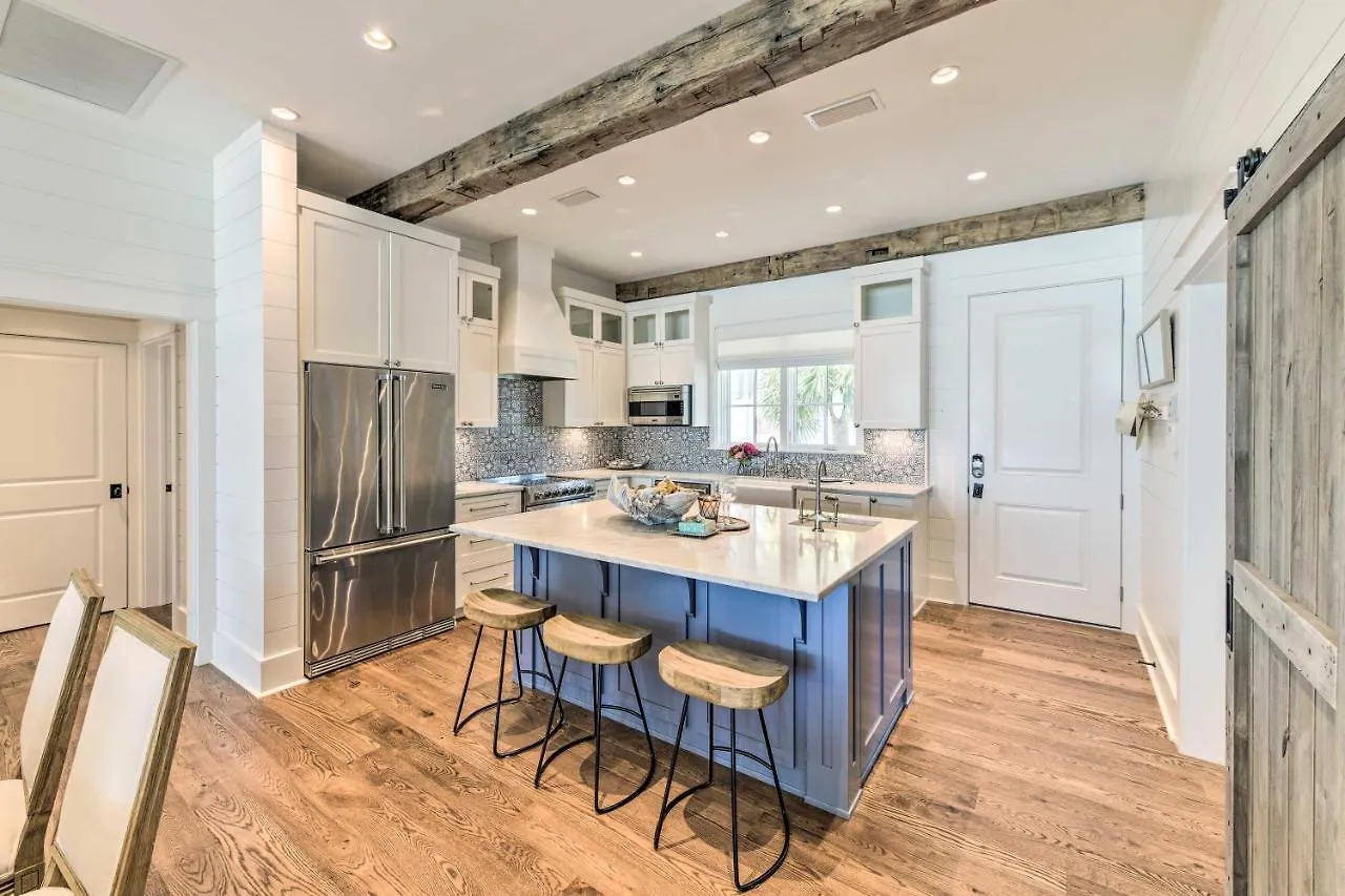 Luxe, Beachfront Pcb Home With Decks And Grill! Panama City Beach