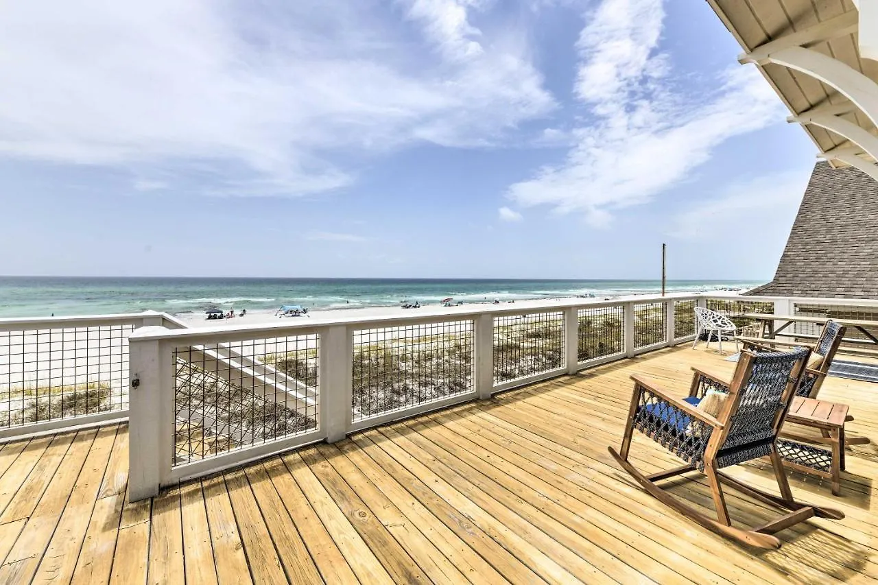 Holiday home Luxe, Beachfront Pcb Home With Decks And Grill! Panama City Beach
