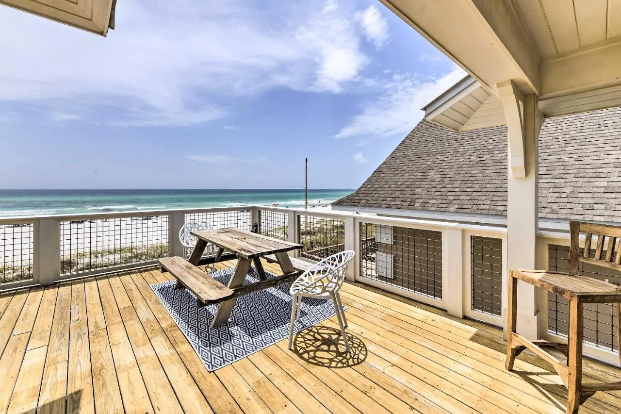 Holiday home Luxe, Beachfront Pcb Home With Decks And Grill! Panama City Beach